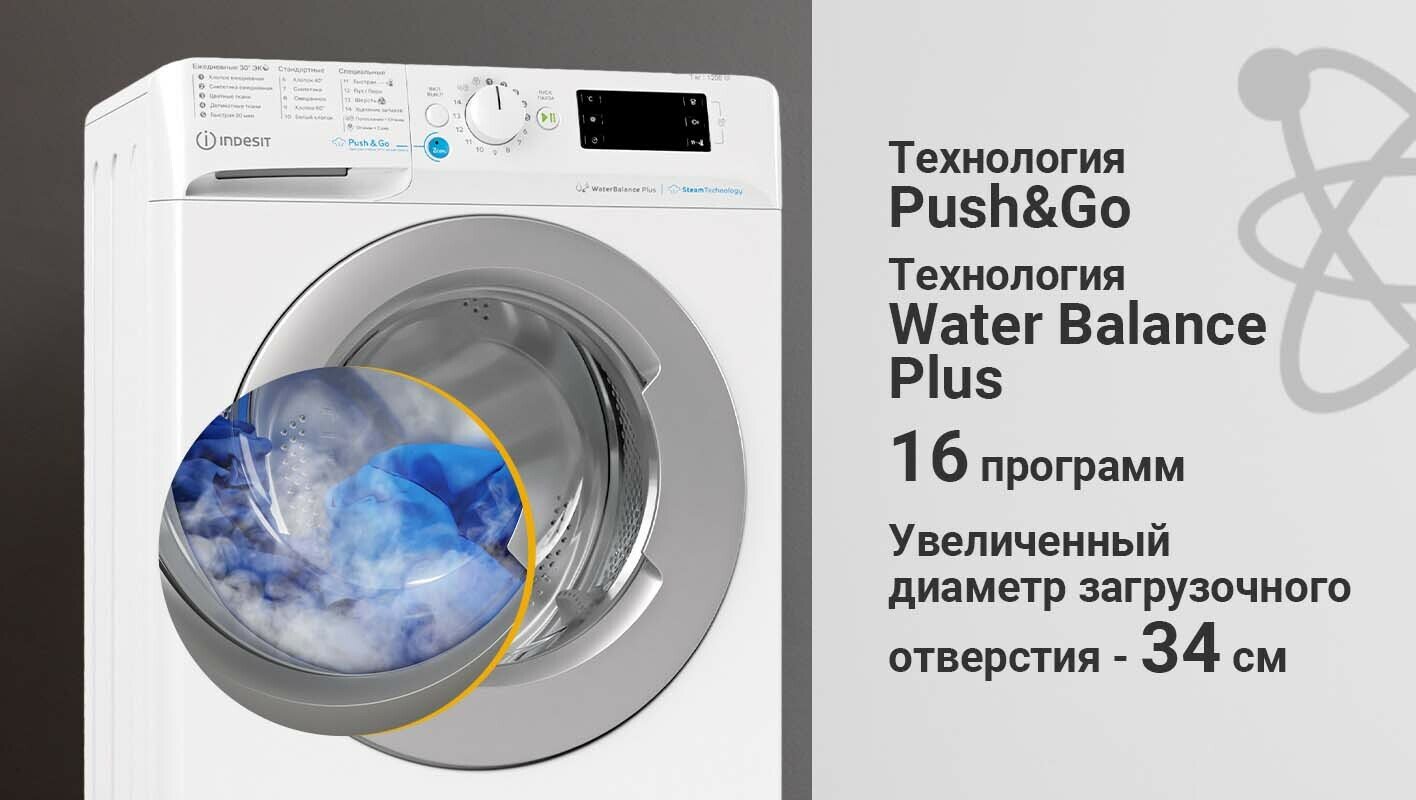 Стиральная машина Indesit BWSE 71252X WSV RU