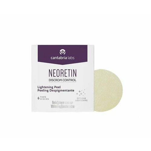 Neoretin Discrom Control Lightening Peel Cantabria Labs Oсветляющий пилинг, 6*1 мл.