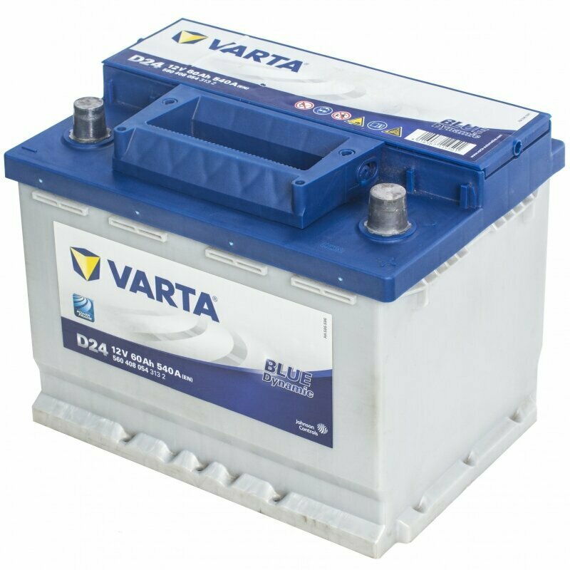 Minibagger Batterie VARTA BLUE Dynamisch 12V - 60AH - 540A