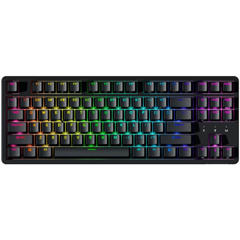 Механическая клавиатура Durgod Cavalry 87 - BLACK, TKL, PBT Double-shot keycaps, Hot-swap, RGB — фото 12