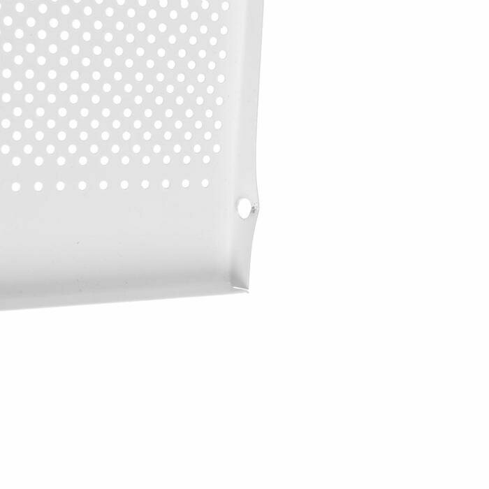 Экран на чугунный радиатор "флекс" Гольф 506081, 595х380 мм, 4 секции, металлический, белый 7087905