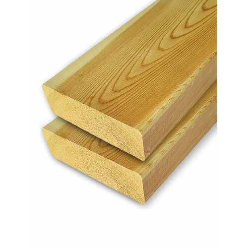 Палубная доска из лиственницы 45х140х2000x24 шт. сорт C. Цена указана за 24 штуки