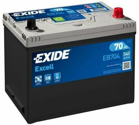 EXIDE EB704 , Аккумуятор EXIDE Испания