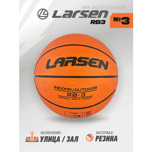 фото Мяч баскетбольный larsen rb (ece) 3