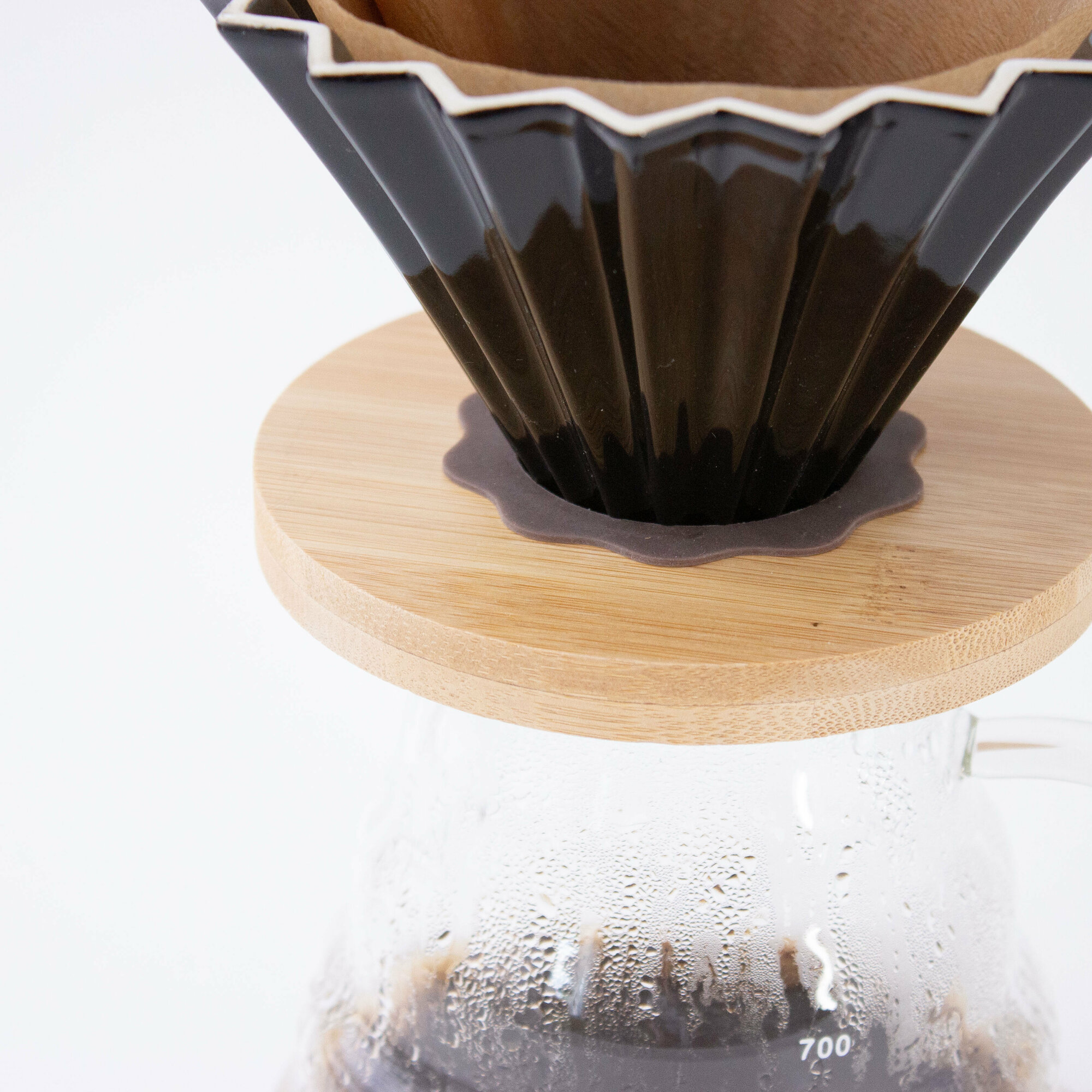 Кофейник-чайник сервировочный стеклянный Agave, стекло, для кофе и чая, универсальный, 300мл — фото 1