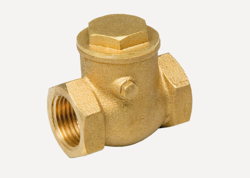 Изображение товара Клапан обратный горизонтальный с проверочным отверстием В 1 1/2"