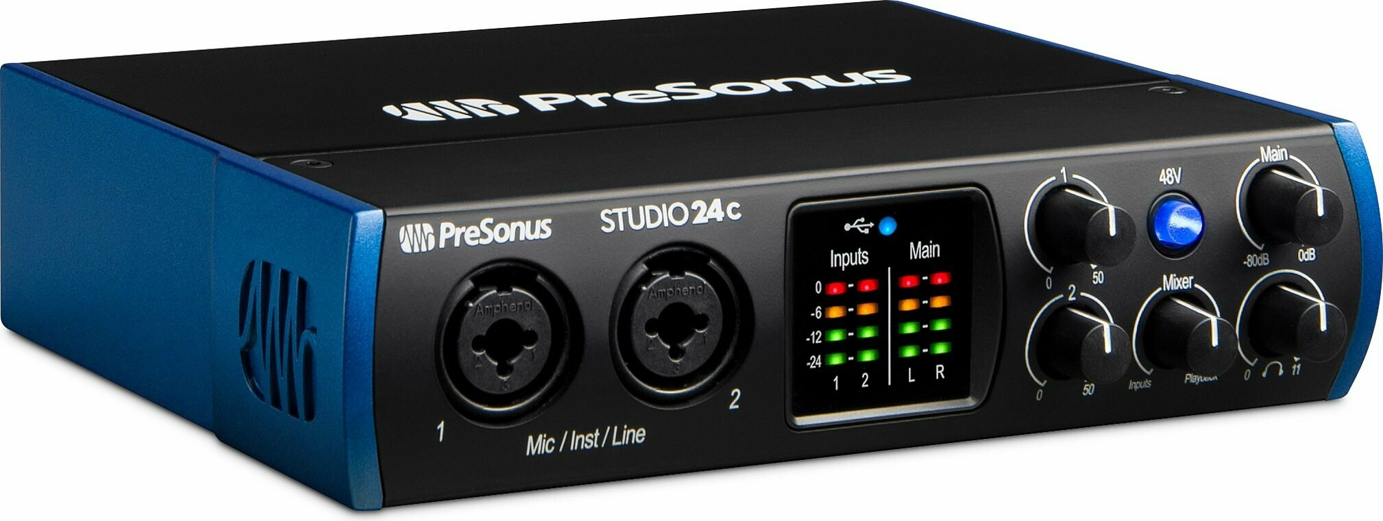 Внешняя звуковая карта PreSonus Studio 24c