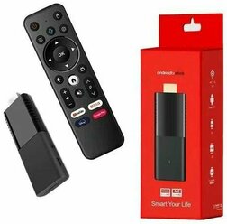 ТВ-приставка Q3 4K TV Stick с Android 10 и Dolby Audio, 2x8 ГБ памяти