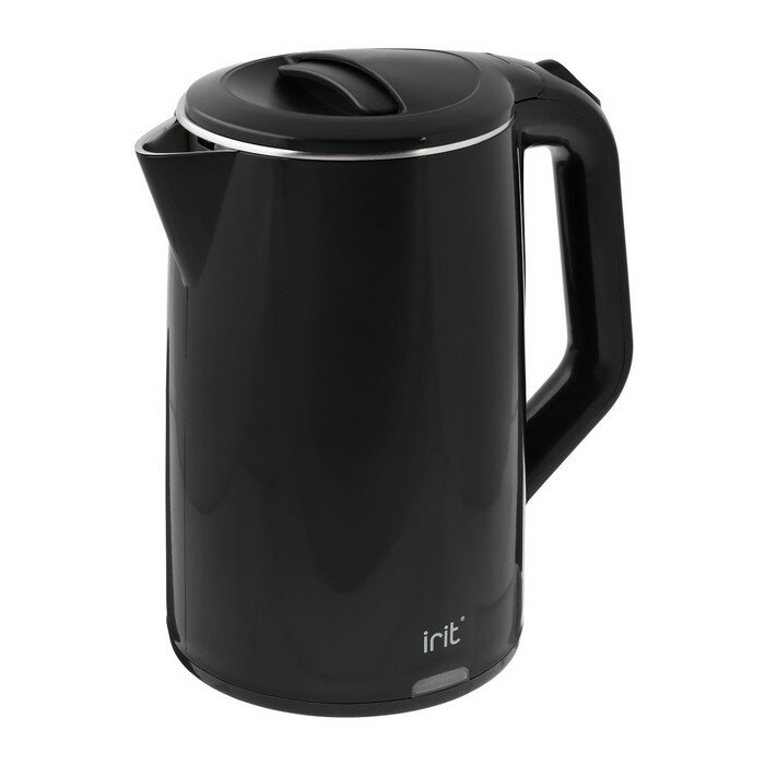 IRIT Чайник электрический Irit IR-1305, металл, 1.8 л, 1500 Вт, чёрный