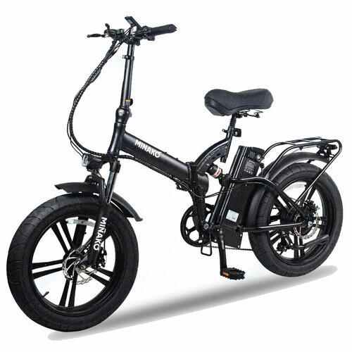 Электровелосипед Minako F10 Mini 500W 48V13Ah двухподвес 109000₽