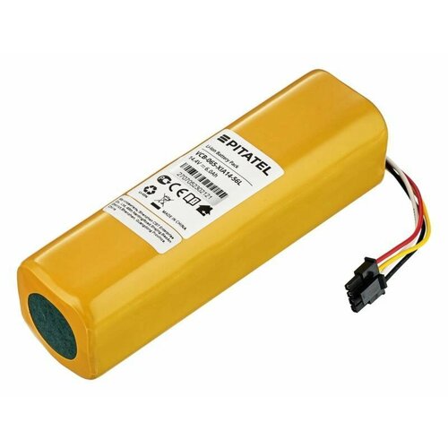 аккумулятор для пылесоса xiaomi brr 2p4s 5200s roborock s5 s6 14 4v 6000mah Аккумулятор Pitatel VCB-065-XIA14-56L для Xiaomi Roborock S5, S6 (BRR-2P4S-5200S) 5600mAh