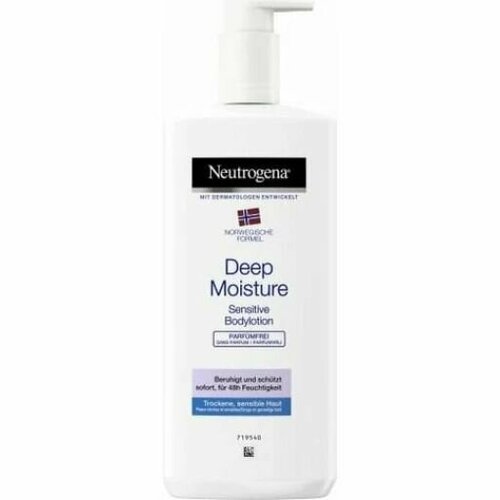 Лосьон для тела Deep Moisture мгновенное впитывание Neutrogena 400 мл 1690₽