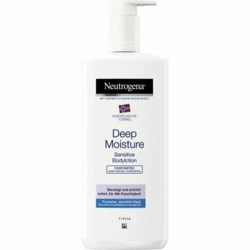 Лосьон для тела Deep Moisture мгновенное впитывание Neutrogena 400 мл.