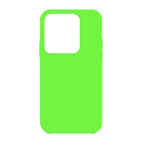 накладка силикон silicone case для iphone 14 pro max бирюзовый Накладка силикон Silicone Case для iPhone 14 Pro Max Светло-Зеленый
