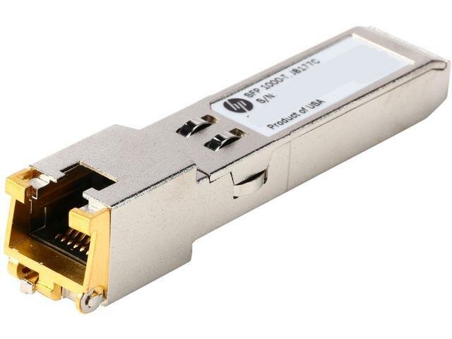 Трансивер HPE Aruba 1G SFP RJ45 T 100m Cat5e XCVR - фото №7