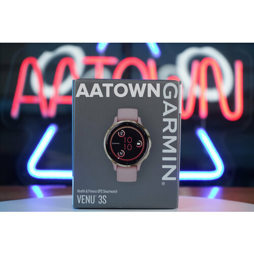 Garmin Venu 3S - Soft Gold Stainless Steel Bezel with Dust Rose Case and Silicone 6012600₽