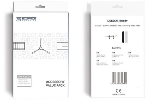 Набор аксессуаров Ecovacs Service Kit for DEEBOT SLIM/SLIM2 (DA60-KTA)