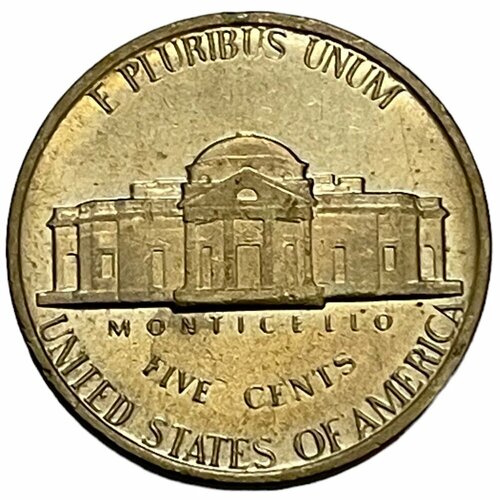 США 5 центов 1981 г. (Nickel, Джефферсон) (P)