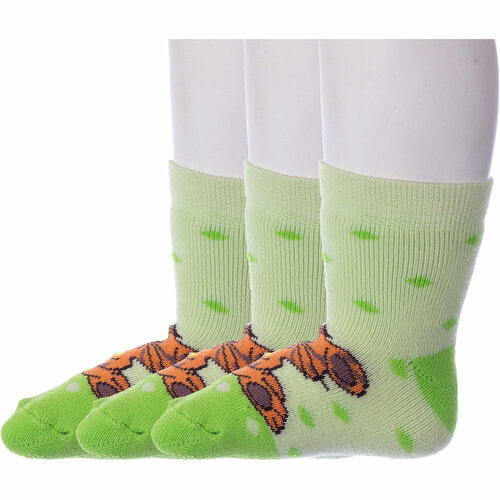Носки Брестские 3 пары, размер 11-12, зеленый носки женские брестские мятная свежесть 1 пар
