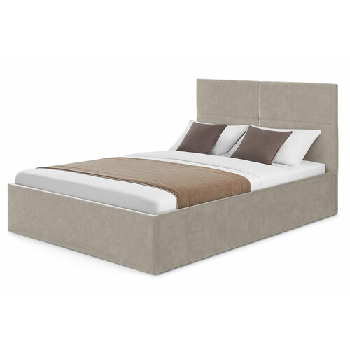 Каркас кровати Hoff Paloma 140х200 см цвет серо-бежевый без основания и подъемного механизма 15999₽