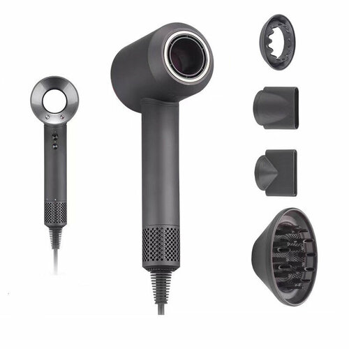 Фен 5 в 1 профессиональный ионный фен набор для ухода за волосами салон с анти-летающая соплафен щетка для волос 1600w подарки подарки для девочек подарки для женщин подарки на день рождения подарки на 8 марта 720900₽