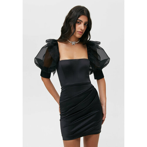 фото Платье the select, размер xs, черный