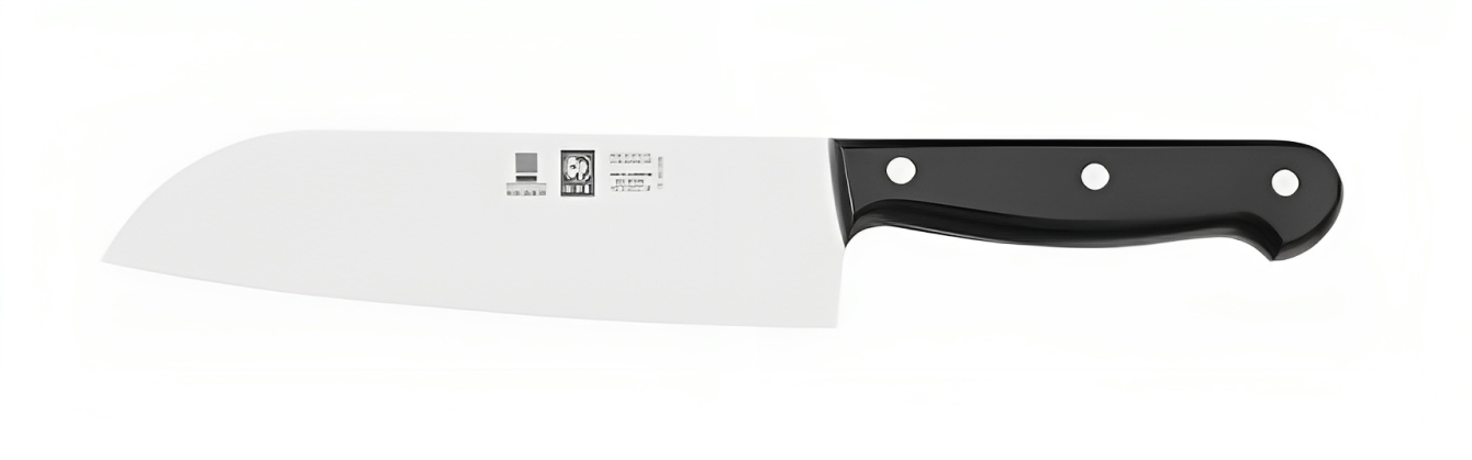 Нож японский Santoku без борозды