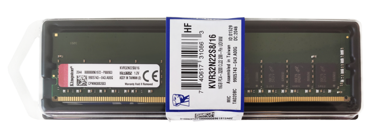 Модуль памяти DDR4 16GB Kingston PC4-25600 3200MHz CL22 288pin 1.2V retail - фото №17