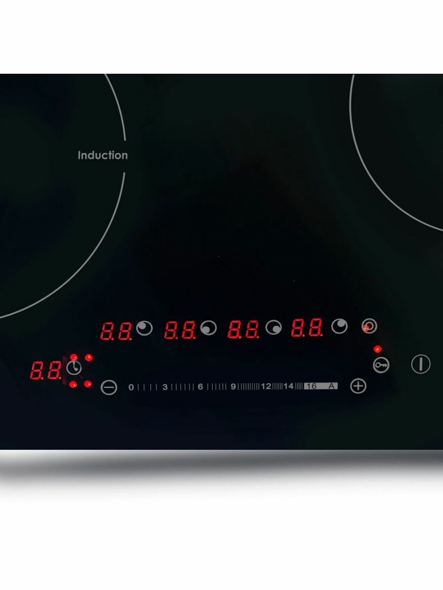 Варочная панель HCI-478 Ginzzu сенсорная - фотография № 4