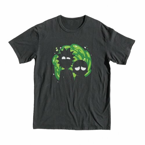 фото Футболка, размер 54, черный animedrop