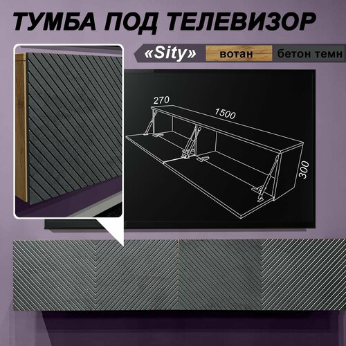 Тумба под телевизор Sity 14030₽