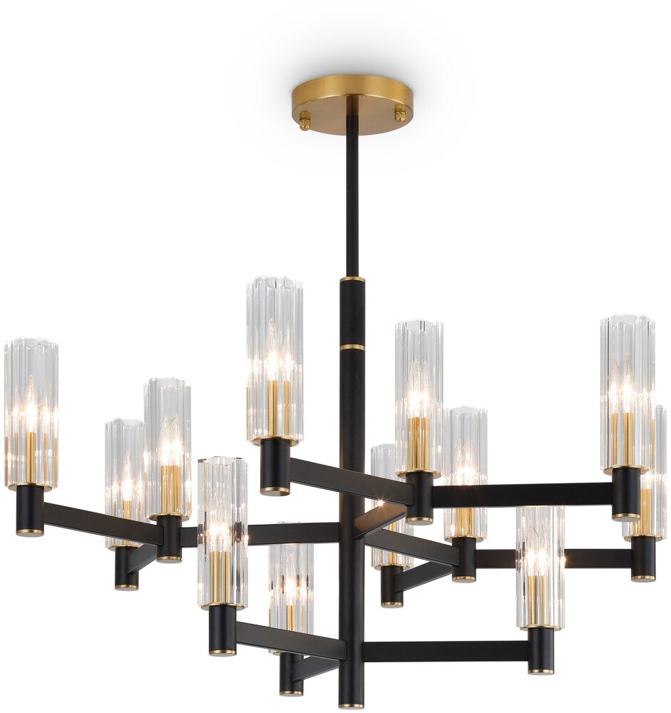 Потолочная люстра на штанге Freya Ambra FR5167PL-12B