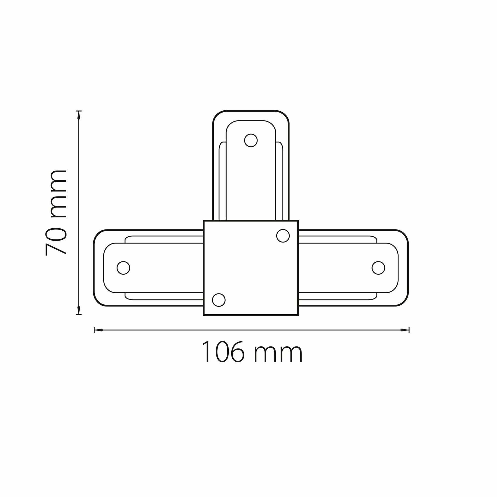 Коннектор T-образный Lightstar Barra - фото №6