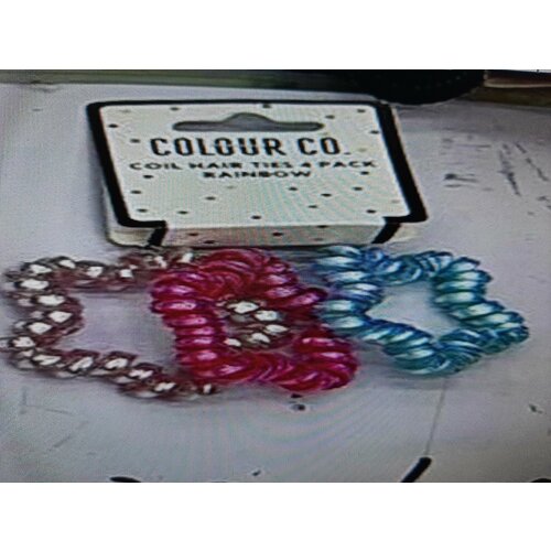 Набор резинок для волос Пружинка звездочка, 3шт