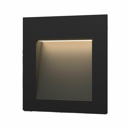 Светильник уличный встраиваемый Куатро 3 Вт LED 4000 К IP65 черный 3631₽