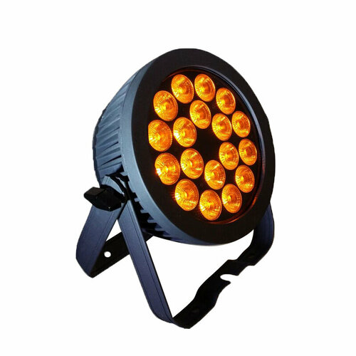 PL PAR 18-18 RGBWAP IP65 45° Прожектор светодиодный типа PAR влагозащищенный 18x18W LED RGBWAP
