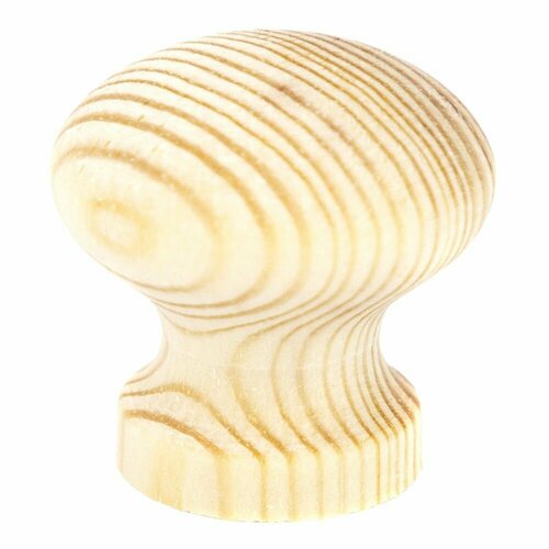 Ручка-кнопка мебельная 35/38 классическая деревянная 2 шт