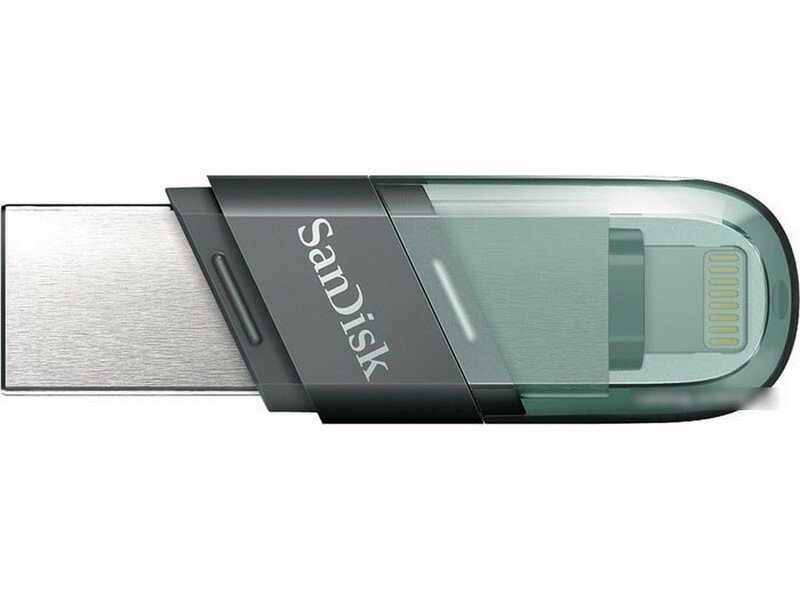 Накопитель USB 3.1 128GB SanDisk /Lightning Ice Mint - фото №10