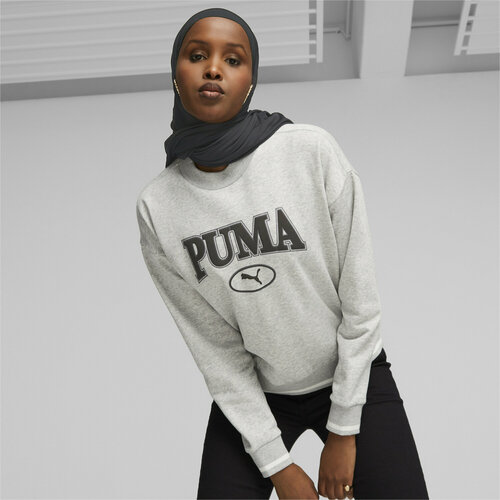 Свитшот PUMA, размер S, серый