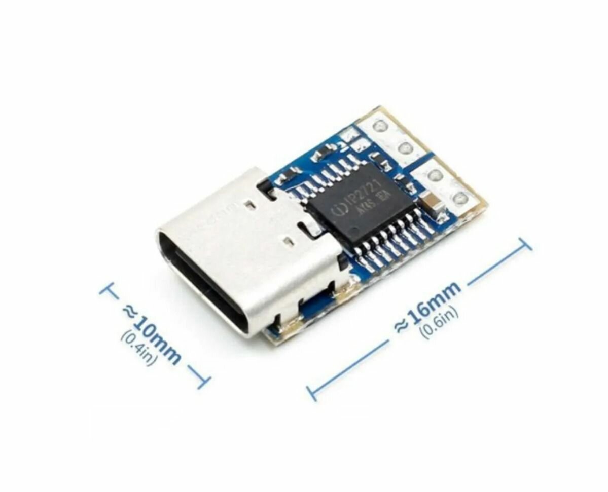 PD триггер зарядного устройства Type-C trigger PDC004-9V — фото 2