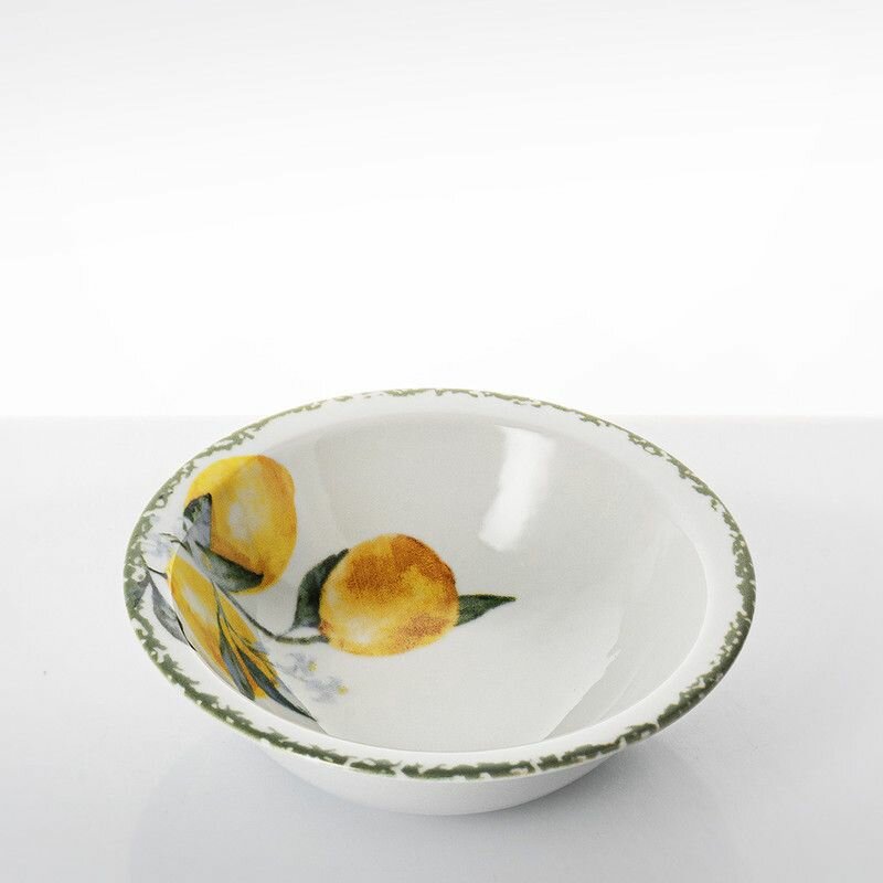 фото Фарфоровый салатник 350 мл. Добруш "Лимоны" ф. Тренд