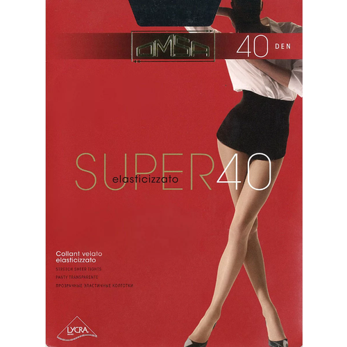 фото Колготки omsa super, 40 den, размер 5, nero