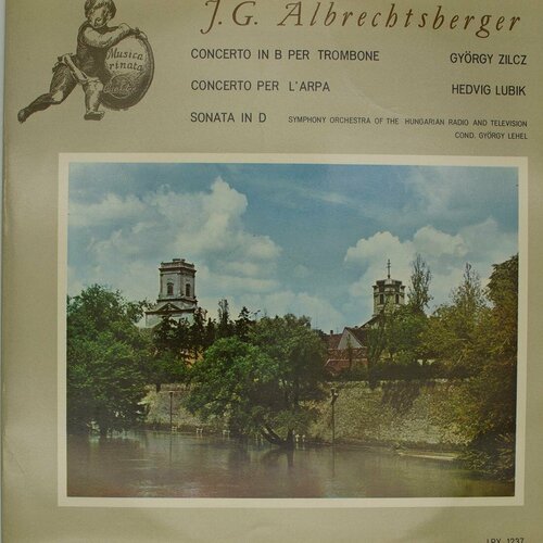 Виниловая пластинка J. G. Albrechtsberger Hedvig Lubik - C виниловая пластинка разные jazz in czechoslovakia 1965 7