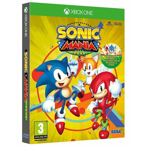 Игра на диске Sonic Mania Plus (Xbox Series, Xbox One, Английская версия) игра sonic mania для xbox one картридж