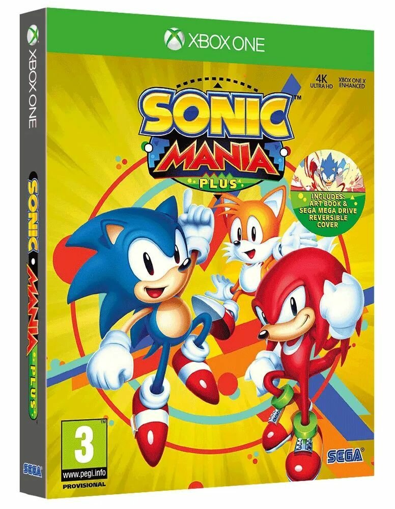 Игра на диске Sonic Mania Plus (Xbox Series Xbox One Английская версия)