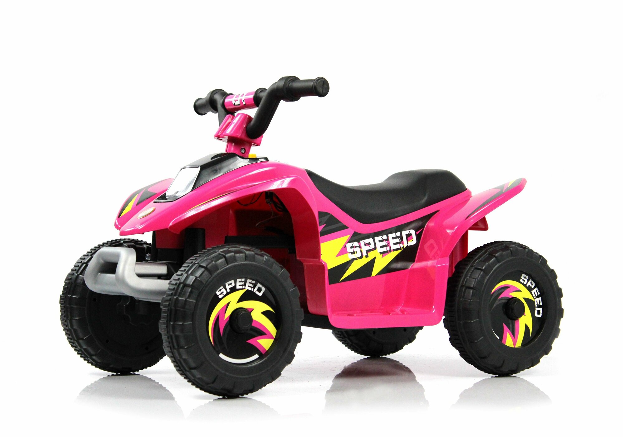 Rivertoys Детский электроквадроцикл H001HH розовый