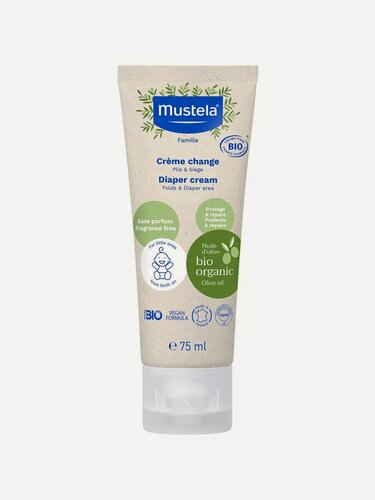 Изображение товара Mustela Органический крем под подгузник для детей 75 мл