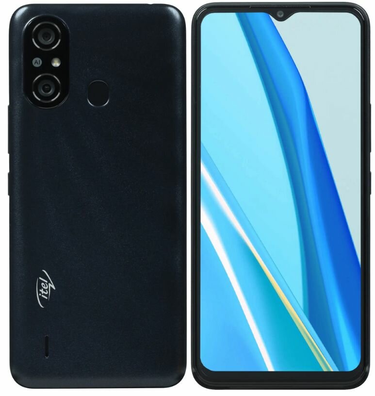6,6" Смартфон ITEL A49 2/32 ГБ (A49) 2022, черный