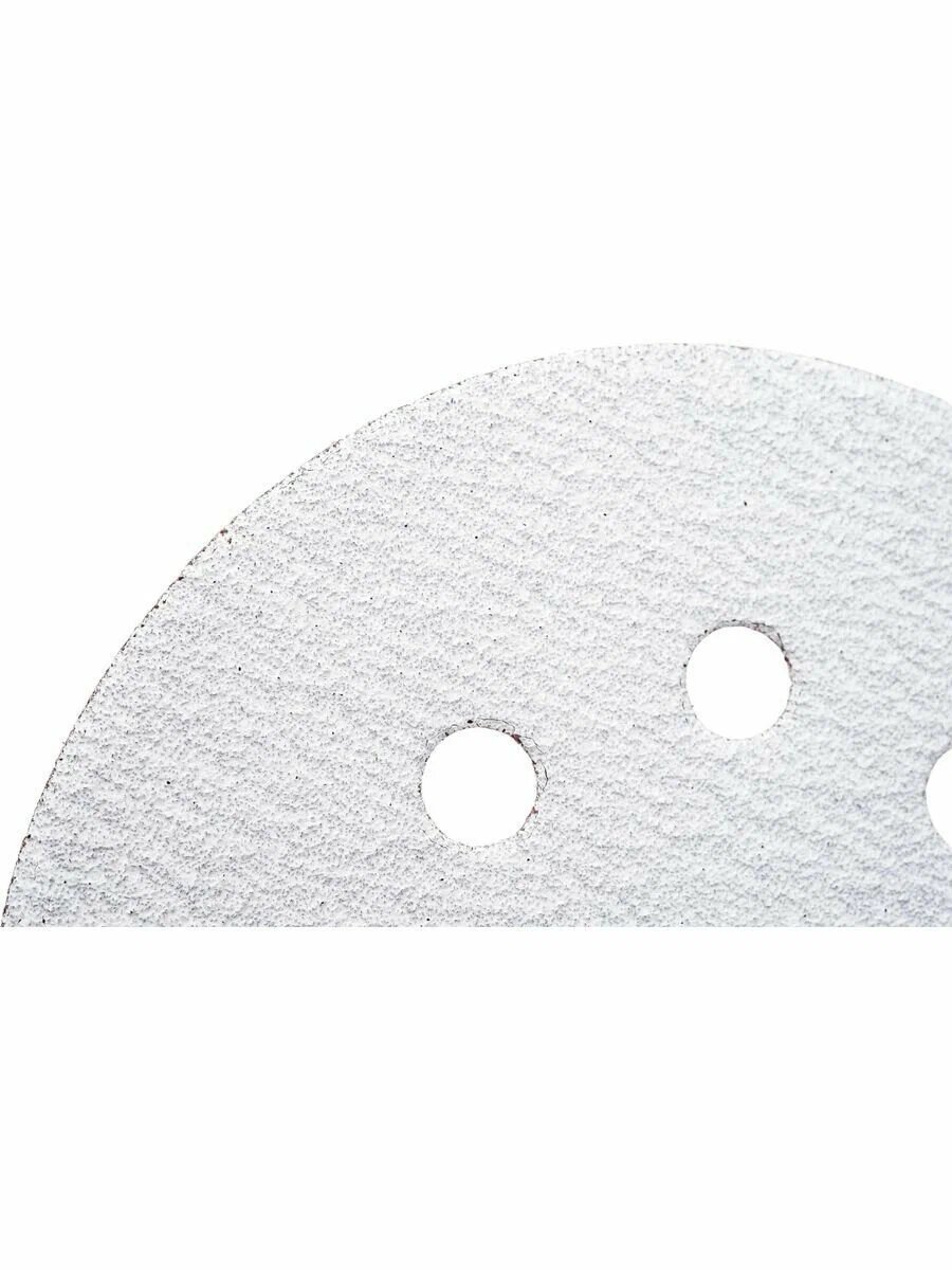 Шлифовальный круг на липучке 125 мм Р40 5 штук наждачка шлифлист GEPARD (GP5002-40)