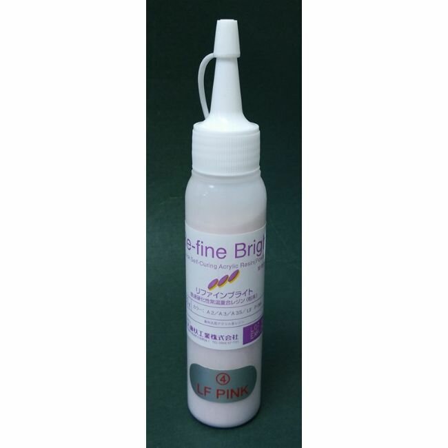 Пластмасса Re-Fine Bright LF PINK, самоотв. облиц-но-моделир, время- 3мин, порошок 50гр